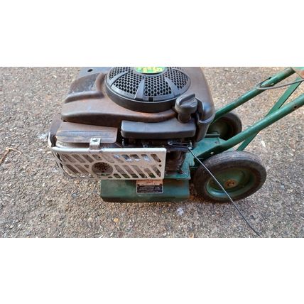 vintage multi-gardner unit graveyard mower 10" hayter 6hp engine farmfitters ltd