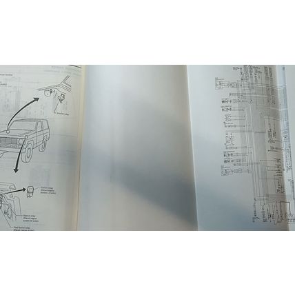1985 nissan patrol model 160 series genuine service manual overhaul reference
