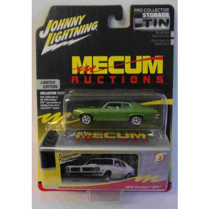 JOHNNY LIGHTNING 1974 PONTIAC GTO ' Storage Tin ' (2024)