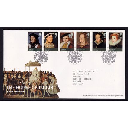Great Britain QEII 2009 FDC The House of the Tudors London Postmark