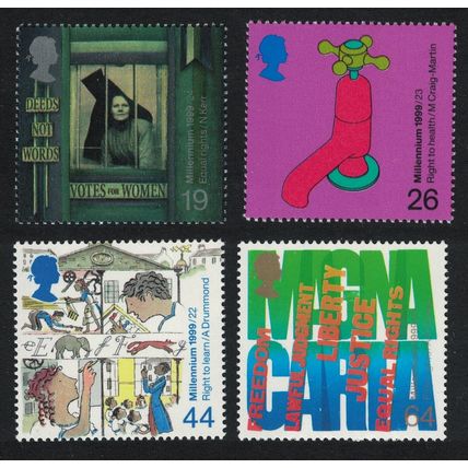 Great Britain The Millennium Series The Citizens' Tale 4v 1999 MNH