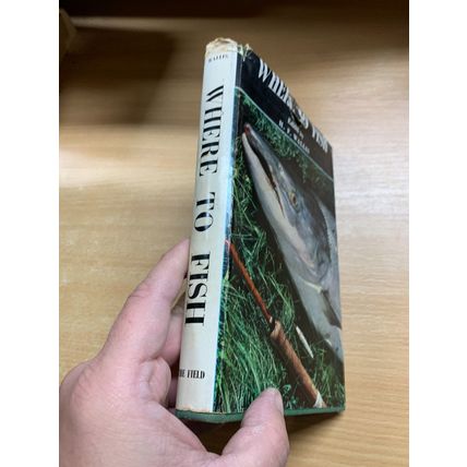 1963 "WHERE TO FISH 1963-1964" ILLUSTRATED HARDBACK BOOK WITH FOLDED MAP (P4)