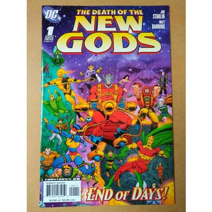 DEATH OF THE NEW GODS # 1 (2007) DC COMICS (NM Condition)
