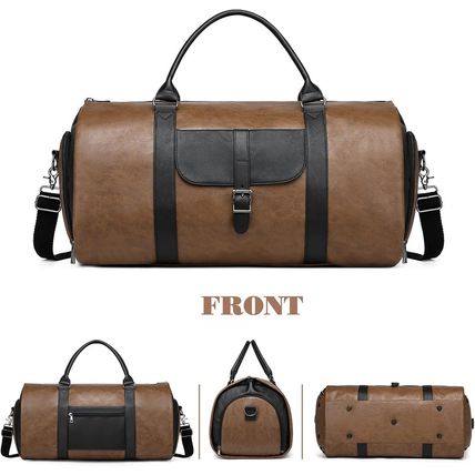 Garment Duffle Bags for Travel with Shoe Compartment 2 in 1 Convertible Carry on
