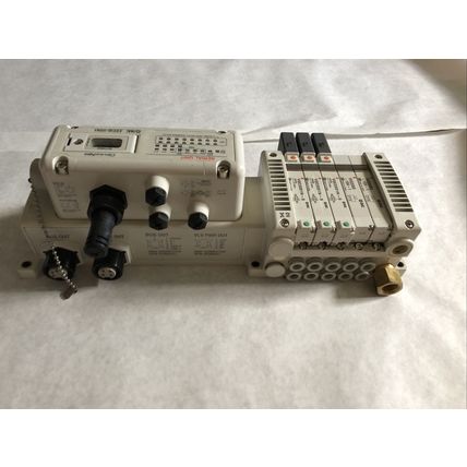 NEW SMC US2984-20,EX230-SDN1,EX230-CB2,VVQ2000 DEVICENET MANIFOLD VALVE,Se