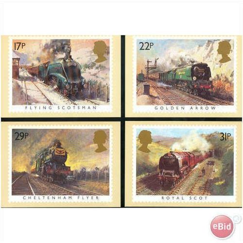 GB PHQ 1985 - Famous Trains
