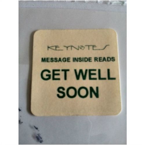 Get Well - Silver Foil Card #1