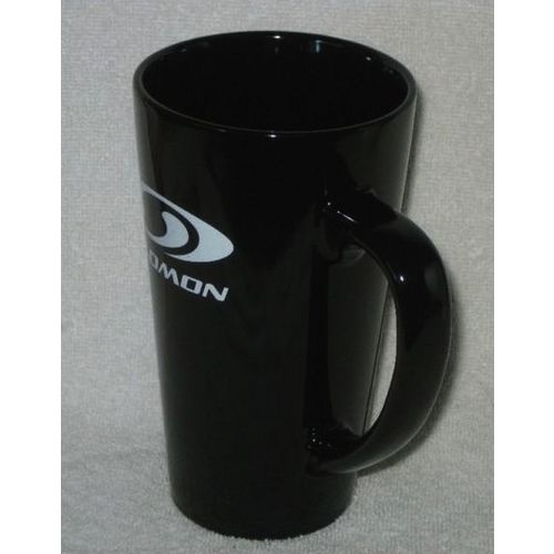 Salomon Sports Ski Company Large Ceramic Coffee Mug 16oz Black color
