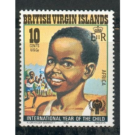 British Virgin Islands stamps 1979 - SG 409 - 10c African Boy MNH