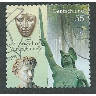 GER 2009 €0.55 (S/A) 'VANUS (TEUTOBURG FOREST)' FINE USED (EBID51-330)