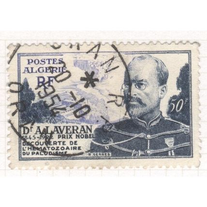 Algeria 1953 - 50f - A. Laveran - used