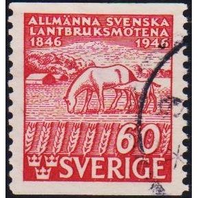 Sweden. 1946 60ore S.G.289 Used