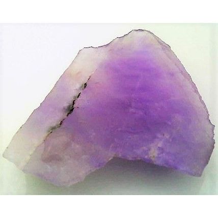 Lavender Amethyst 1 Natural Gemstone Slab Lapidary Cabbing Rough