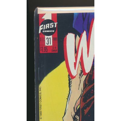 Whisper #31, December 1989 First Comics Comic Book, VF+++