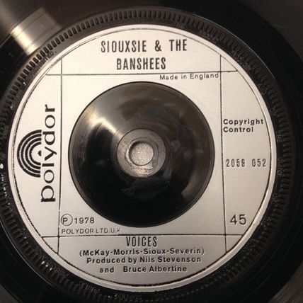Siouxsie And The Banshees* - Hong Kong Garden 7", Single, Sil Very Good Plus (VG