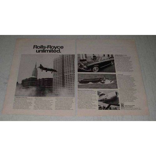 1969 Rolls-Royce Ad - Silver Shadow Car