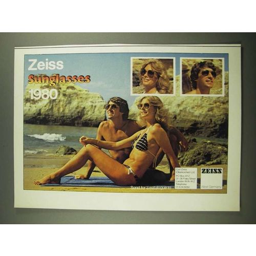 1980 Zeiss Sunglasses Ad