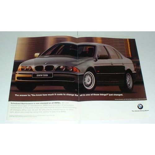 1997 BMW 528i Car Ad - The Answer Just Changed