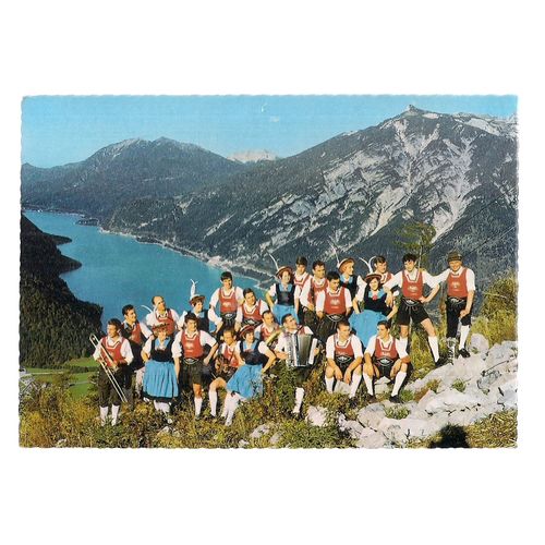 PERTISAU, TYROL, AUSTRIA used vintage postcard =