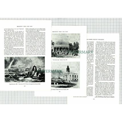 (6612) Brighton Sussex - 1954 Article