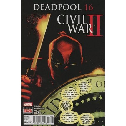 Deadpool (Vol 4) # 016 NM (CvrA) MODERN AGE COMICS