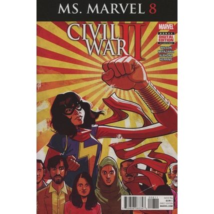 Ms Marvel (Vol 4) # 008 NM (CvrA) MODERN AGE COMICS