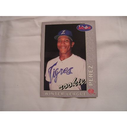 Carlos Perez 1993 Lime Rock Winter League GOLD NO. 57 ROOKIE