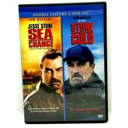 Jesse Stone - Sea Change / Stone Cold (2010 DVD) (L40)