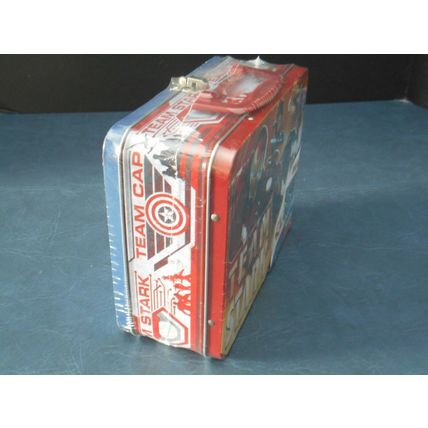 Marvel Avengers Captain America Team Stark 100 Pc Puzzle In Lunchbox Civil War