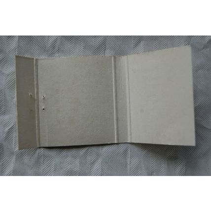 Matchbook Cover Hilton ref.3