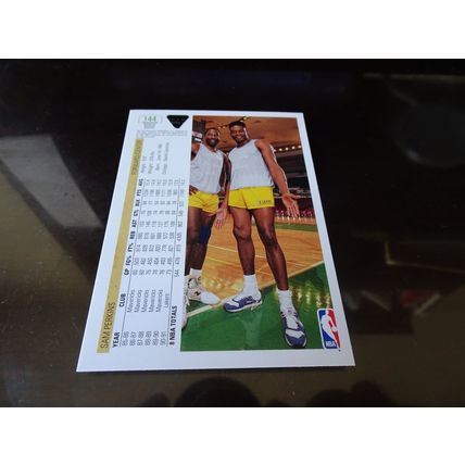 1991-92 Upper Deck Basketball Card # 144 Sam Perkins NM-Mt (8) L. A. Lakers (SB)