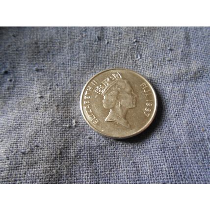 1987 FIJI 20 CENTS COIN. /1