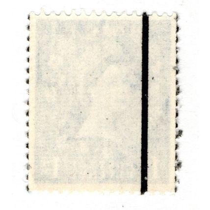 Sg588b 1d Ultramarine 3 graphite lines P.O. FRESH Mint never hinged (SC)