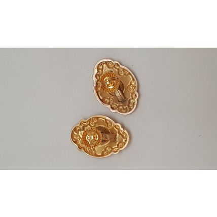 Antique Victorian 14K Gold .25cts Old European Cut VS Diamonds Studs Earrings