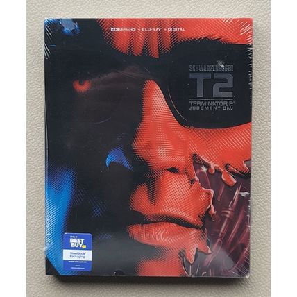 Terminator 2 Best Buy Limited Edition Collectible Steelbook 4K Ultra HD Movie