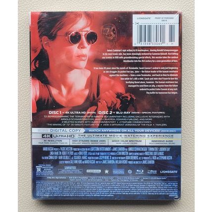 Terminator 2 Best Buy Limited Edition Collectible Steelbook 4K Ultra HD Movie