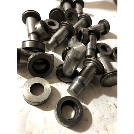 Lot 10 SETS STRIPPIT ROUND .8125,.818 Punch DIE, 0.8125" 13 PUNCHES,10 DIES,TO