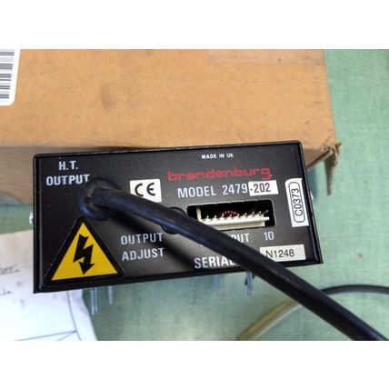 new BRANDENBURG 2479-202 DC POWER SUPPLY,EB02129,15V-3.5kV, 2mA,TK