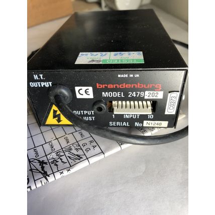 new BRANDENBURG 2479-202 DC POWER SUPPLY,EB02129,15V-3.5kV, 2mA,TK
