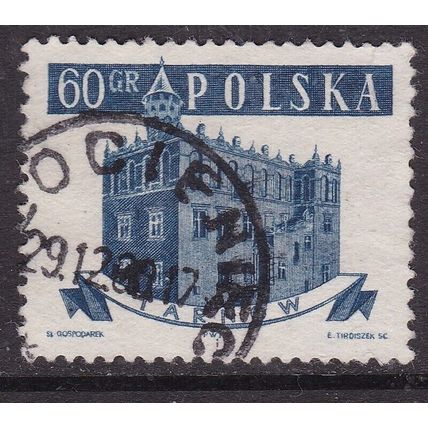 Poland 1958 Tarnow Town Hall 60g Fine Used SG 1048 VGC