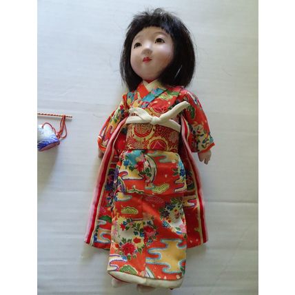 Japanese Geisha Doll - WWII - Brought Home by Solider - Genuine - Antique