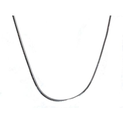 Sterling Silver 8 side 0.9 mm 16 Inch Snake Chain Necklace