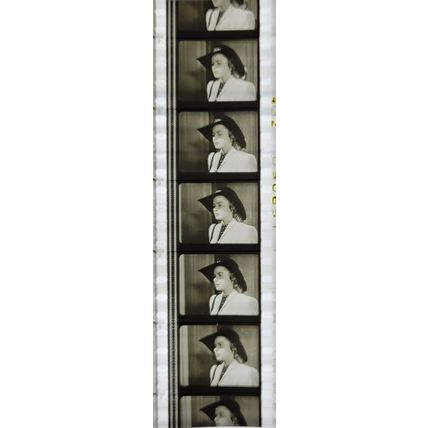 NOTORIOUS. Pk MTP - 001a. 1 STRIP OF 5 - 35MM FILMCELLS