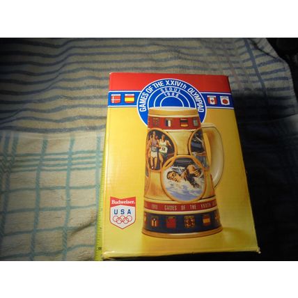 1988 SUMMER OLYMPIC GAMES SPECIAL EDITION STEIN, 1988!! MIB! $25.00 Shipped!!
