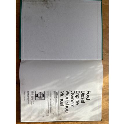 Haynes Manual for Ford Sierra & Granada Diesel Engines 1977 - 1990
