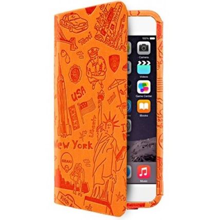 OZAKI O!Coat New York Leather Folio Case For iPhone 6Plus - Brand New