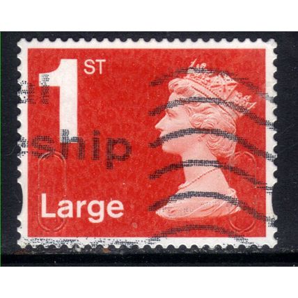 GB 2016 QE2 1st Large Letter Machin used SG U3037 MFIL ( G720 )