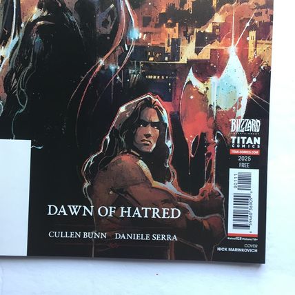 2025 Titan Comics FCBD Blizzard Diablo Dawn of Hatred Comic Book