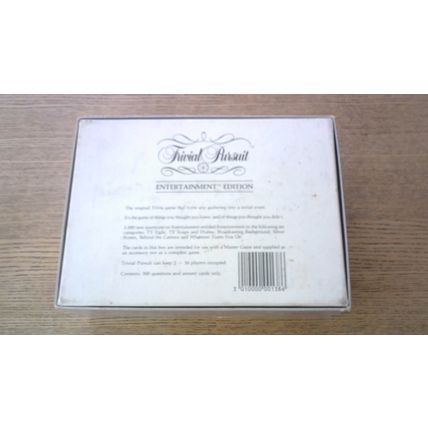 TRIVIAL PURSUIT: ENTERTAINMENT EDITION (Expansion Box) Horn Abbot Int Ltd (1987)