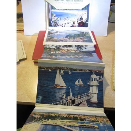 THE HARBOUR, SYDNEY, N.S.W. AUSTRALIA. 9 coloured and 5 larger aerial photos =
